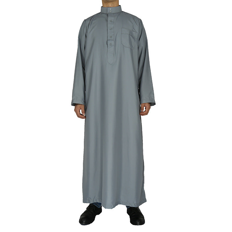 Islamic Men'S Clothing Arab Men'S Robe Ramadan Worship Robe - Moha