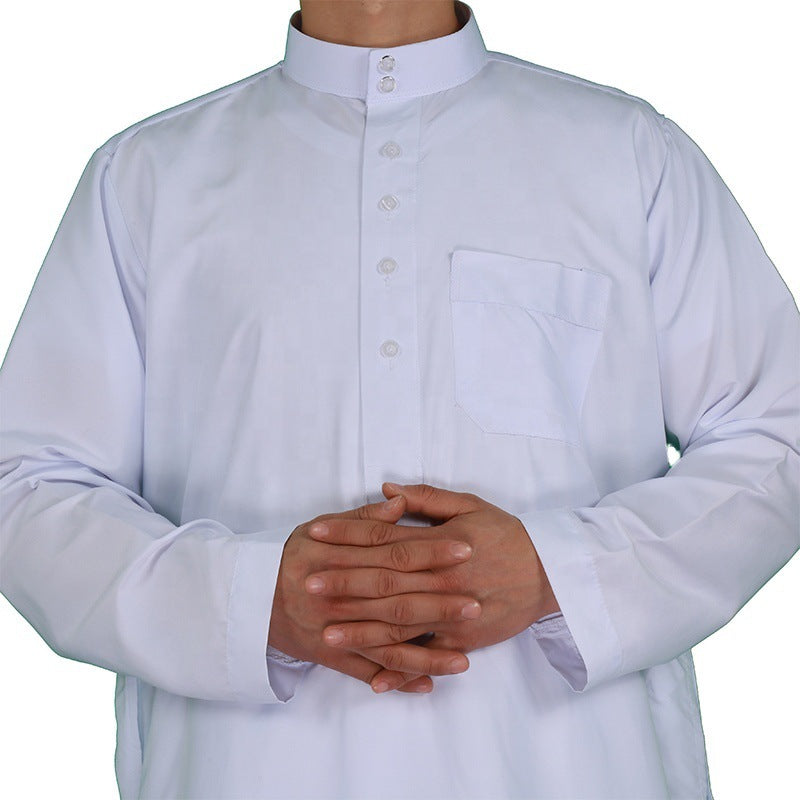 Islamic Men'S Clothing Arab Men'S Robe Ramadan Worship Robe - Moha