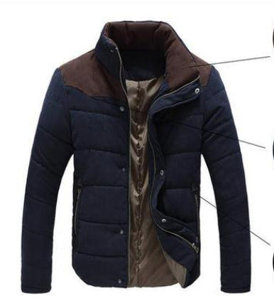 Warm Causal Parkas Male Outerwear Windbreak Jackets Coats - Moha