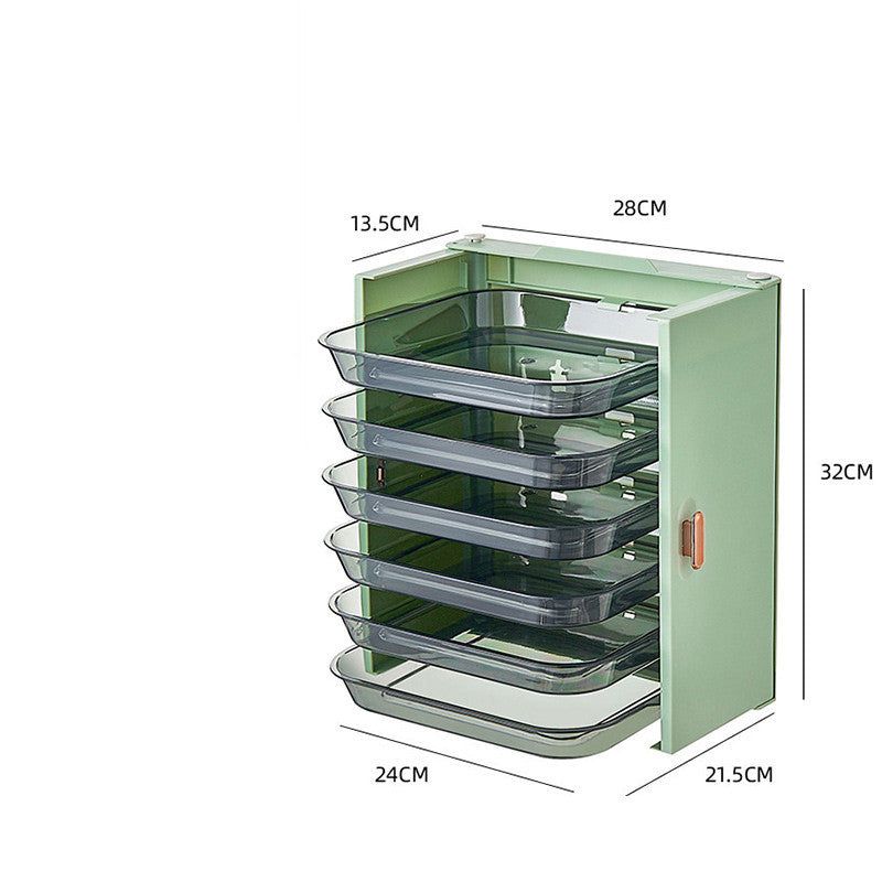 Home Kitchen Multi-functional Multi-layered Vegetable Preparation And Loading Tray - Moha