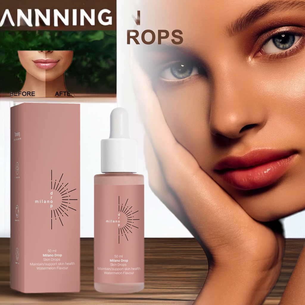 Tanning Face Serum Face Body Tanning Bed Outdoor Fine Line Repair Skin Serum Dark Bronzer Self Tanning Serum Drops - Moha